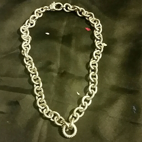 Judith Ripka 18" 925 Sterling Silver Necklace - Picture 3 of 7